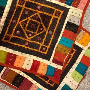 Handmade pillowcases from India